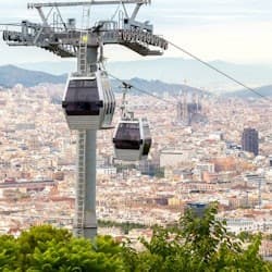 Montjuïc Cable Car: Roundtrip Ticket