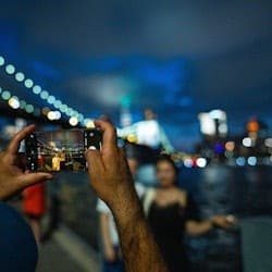 New York City: Guided Night Bus Tour