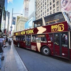 New York: Hop-on Hop-off Bus Tour + Empire State Building Entry + Boat Cruise