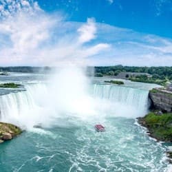 Niagara Falls: Guided Walking Tour + Boat Cruise or Journey Behind the Falls