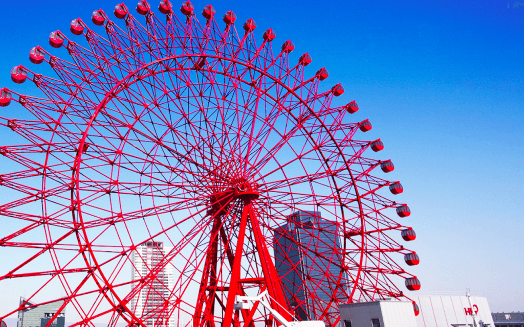 Osaka Umeda HEP FIVE Ferris Wheel Ticket (Admission)