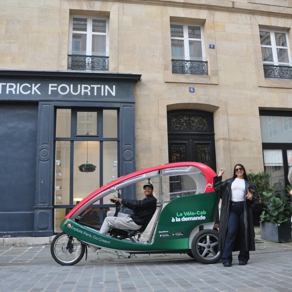 Paris: "Emily in Paris" Private Guided Rickshaw Tour