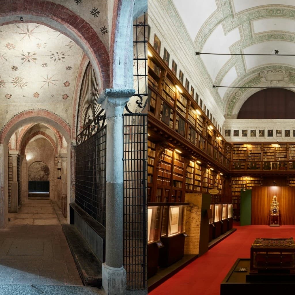 Pinacoteca Ambrosiana + Cripta San Sepolcro