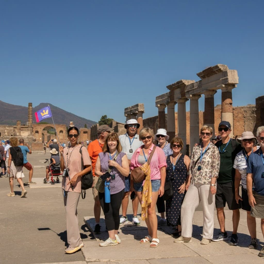 Pompeii & Sorrento: Small Group Day Trip from Rome