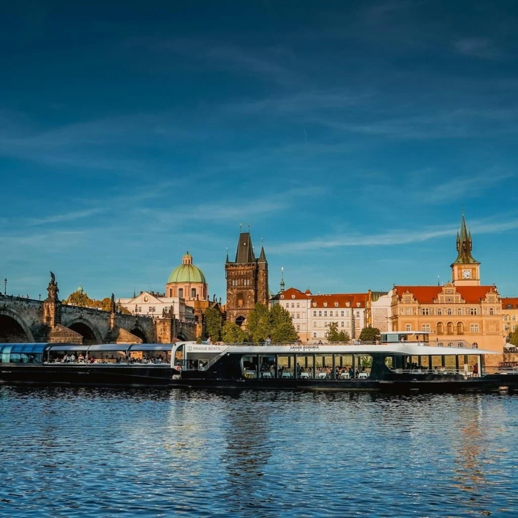Prague: 2-Hr River Cruise + Cruise Map
