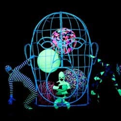 Prague: WOW Show Black Light Theatre