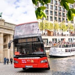 Red Sightseeing Berlin: 48-Hr Hop-on Hop-off Bus + Cruise