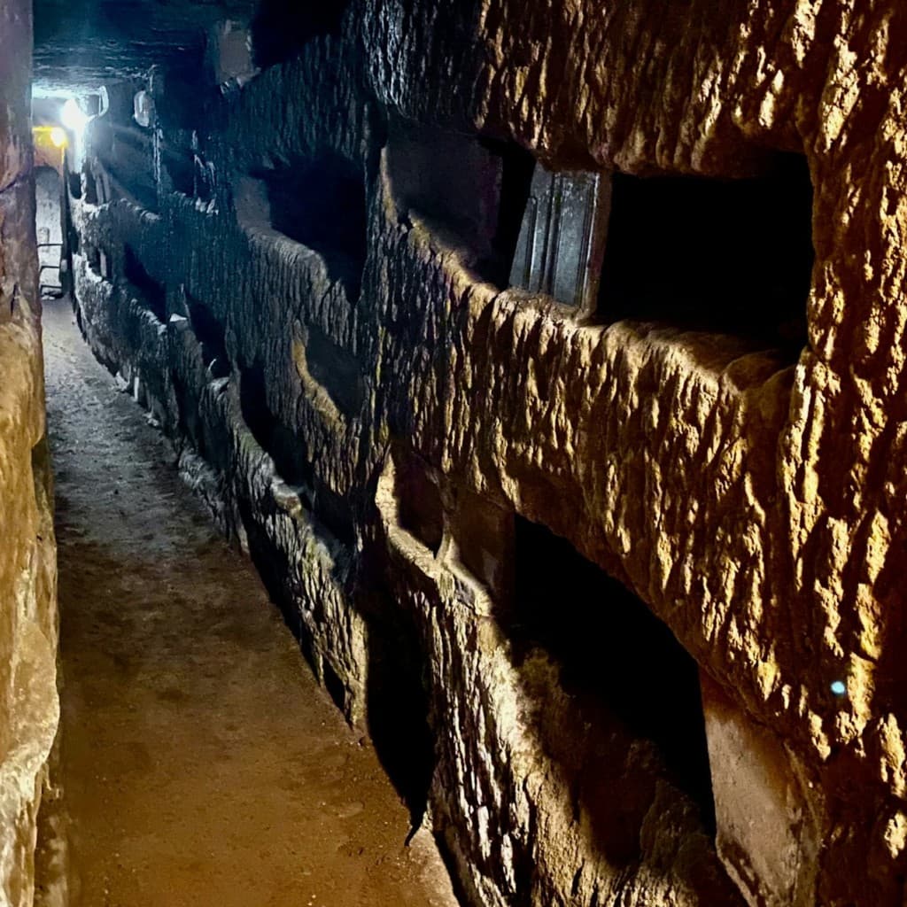 Roman Catacombs: Express Small-group Guided Tour with Transfer