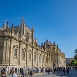 Royal Alcázar of Seville, Cathedral & Giralda: Guided Tour in Italian