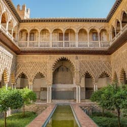 Royal Alcázar of Seville: Fast Track Ticket + Audio Guide App