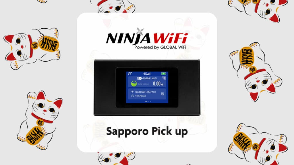 Sapporo, Japan 4G Pocket WiFi Rental (Sapporo, Japan 4G Pocket WiFi Rental - Seven Days)