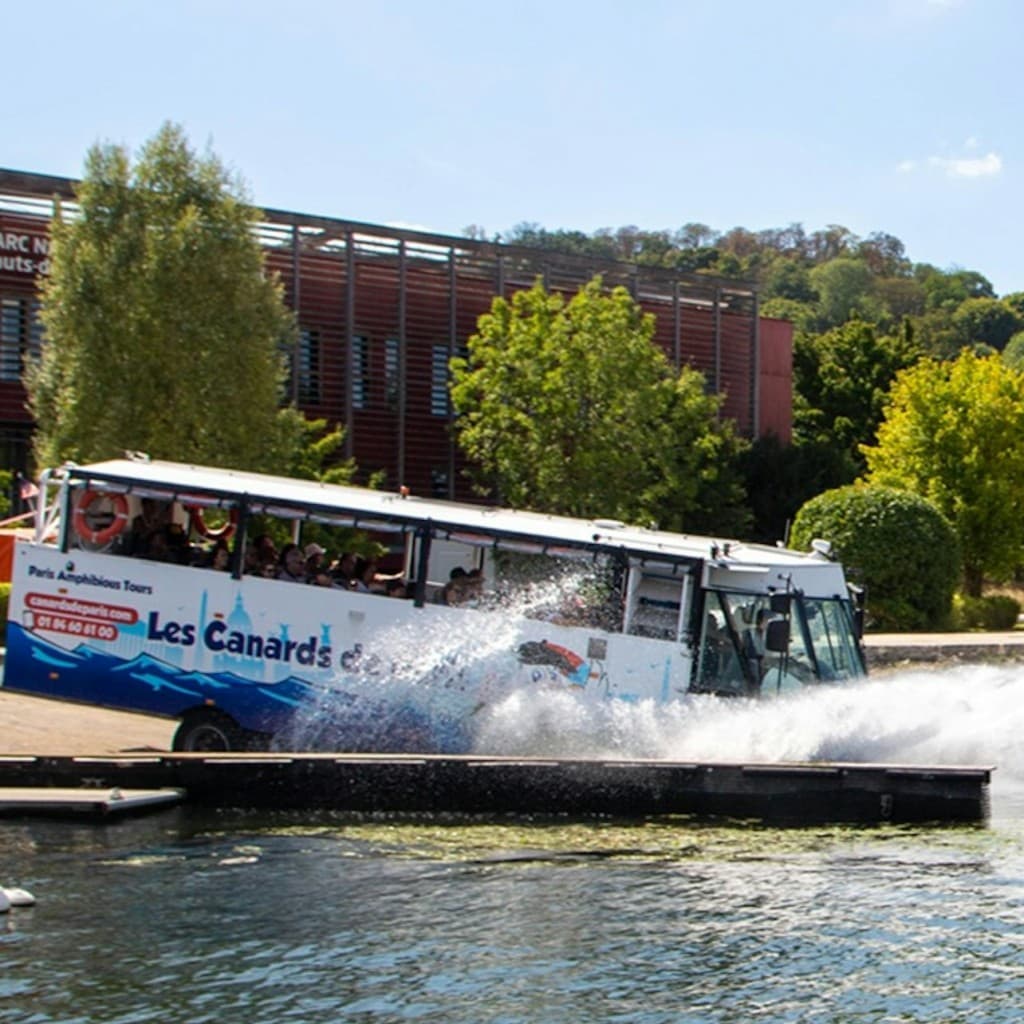Seine River: Tour of Paris by Amphibious Bus