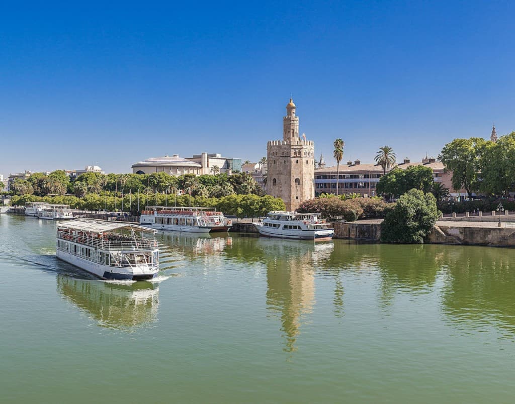 Seville: Sightseeing Cruise from Torre Del Oro (Sightseeing Cruise from Torre Del Oro (1 Hour))