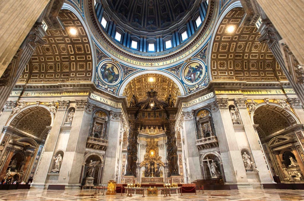 St. Peter's Basilica Entry with Audio Guide (Reserved Entry Tickets with Audio Guide & Digital Guidebook + Dome Access via Elevator)