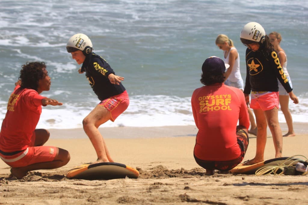Surfing Lessons by Odysseys Surf School (Odysseys Surf School Semi Private Beginner Lesson - Morning Session)