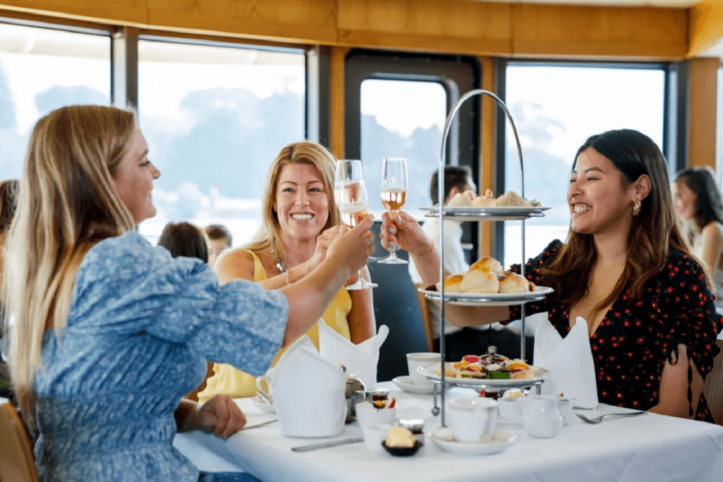Sydney Harbour High Tea Cruise aboard Captain Cook Cruises (Sydney Harbour High Tea Cruise - 2:00 PM (Circular Quay Departure))