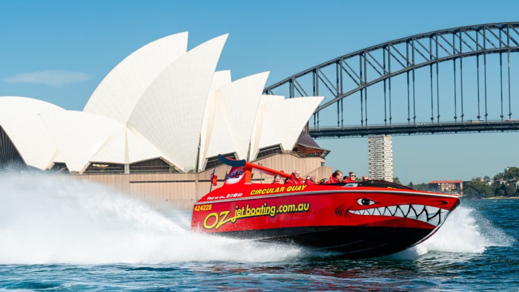 Sydney Harbour Jet Boat Thrill Ride (PROMO: Up to $24 off - 30 Minute Jet Thrill Ride)