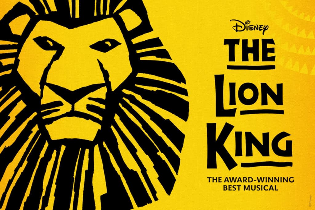 The Lion King Broadway Musical Ticket in New York (Front Mezzanine Side Section)