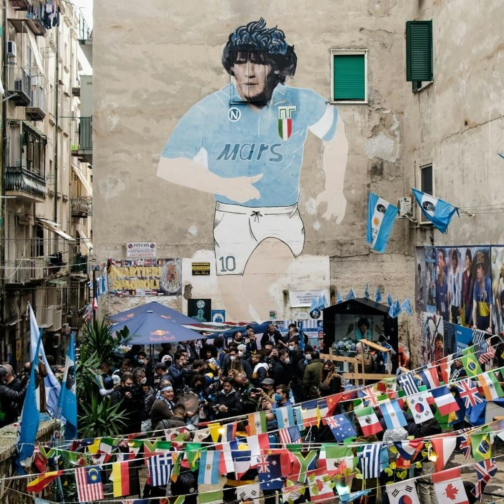 The Monumental Naples of Maradona: Walking Tour
