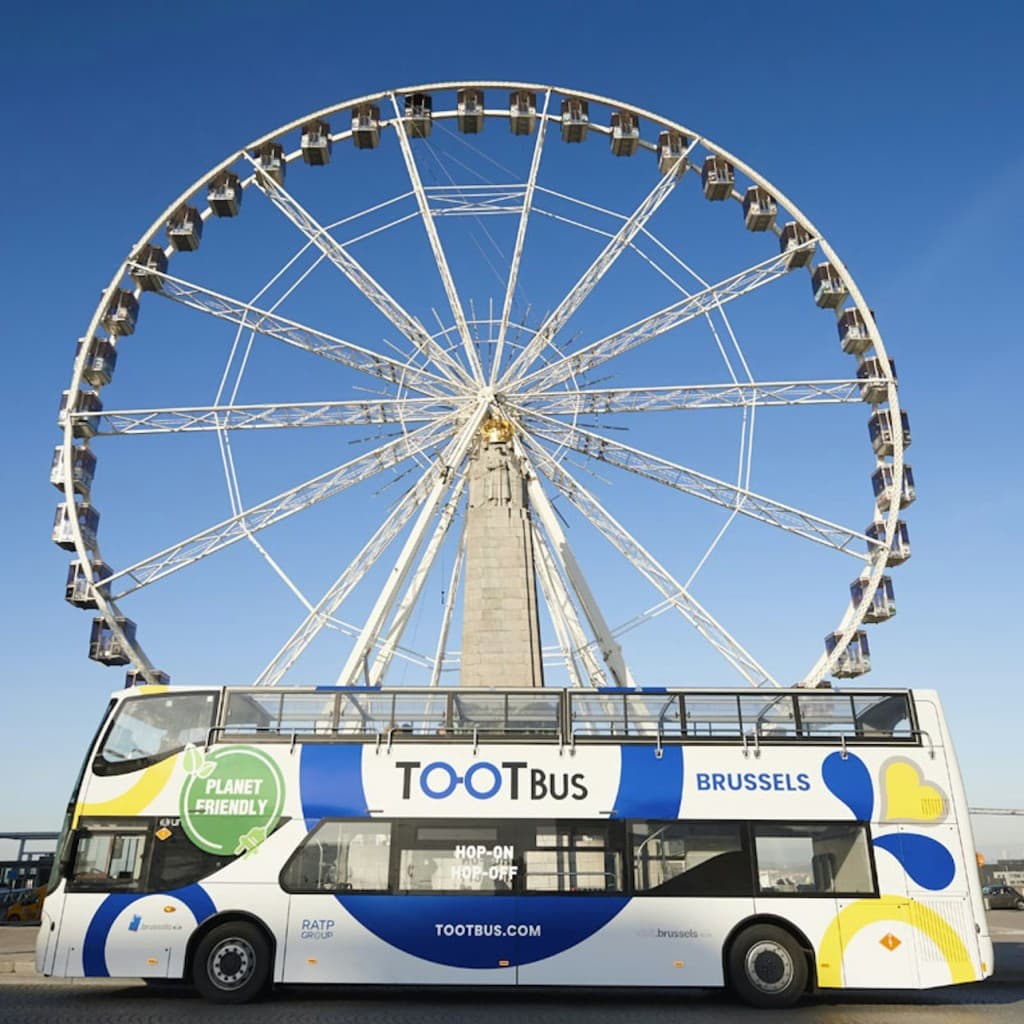 Tootbus Brussels: Electric Bus Hop-on Hop-off Tour - 2-Day