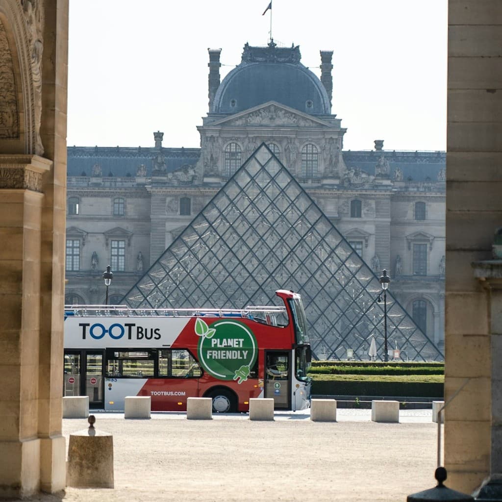 Tootbus Paris: Eco-Friendly Hop-on Hop-off Bus + Night Bus Tour - Day & Night Pass 2 Days