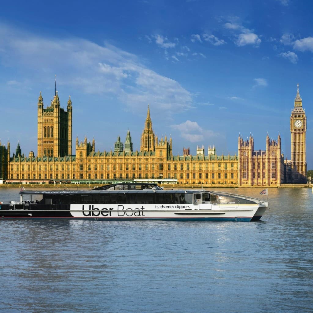 Uber Boat by Thames Clippers: 1-Day Hop-on Hop-off Pass