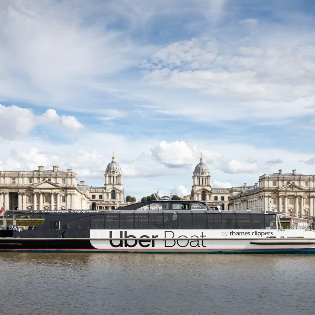 Uber Boat by Thames Clippers: Single Trip Ticket & Painted Hall