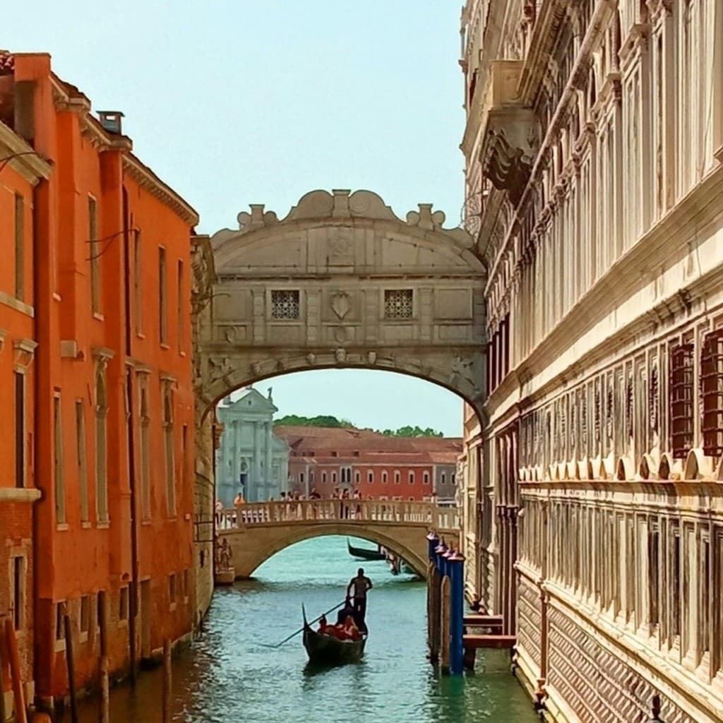 Venice: Gondola Ride through the Bridge of Sighs and St. Mark’s Basin