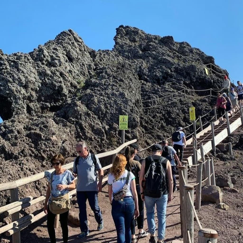 Vesuvius: Roundtrip Transport from Pompei