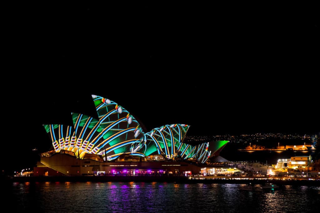 Vivid Festival of Light and Sound Cruise with Buffet Dinner aboard Sydney Princess Cruises (Sydney Princess Cruises - Mondays to Thursdays)