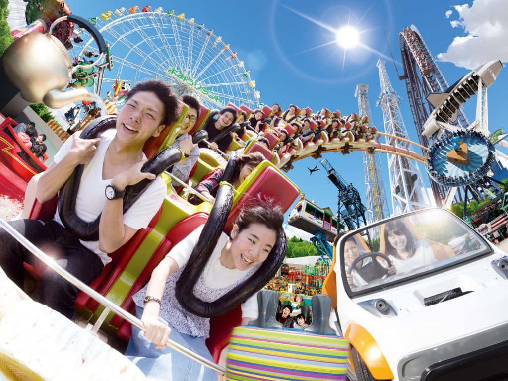 Yomiuriland Amusement Park Ticket (1-Day Pass (Admission + All-You-Can-Ride) - Youth (12-17 Years) and Preschoolers (3-5 Years) - International Visitor Ticket)